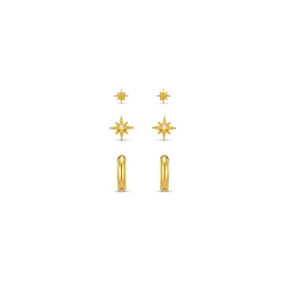 Starburst, Hoop & Stud