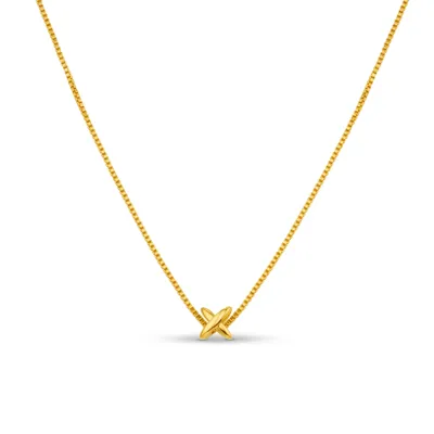 Mini Cross Necklace