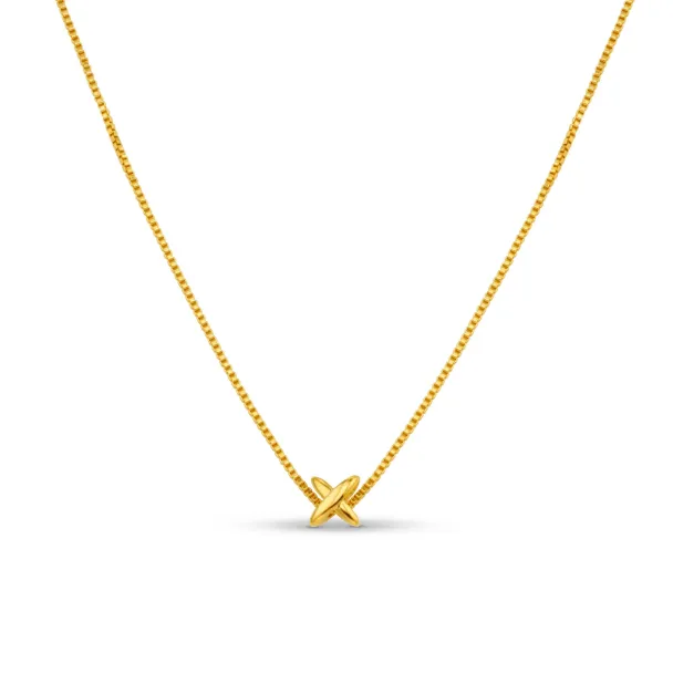 Mini Cross Necklace - Image 1