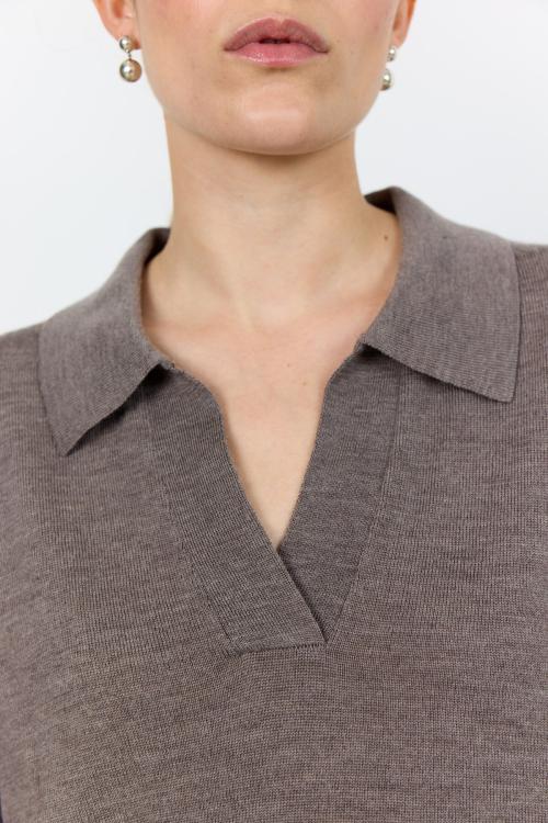 Ismaila 9 Collar Wool Knit