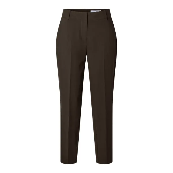 Rita-Ria Cropped Pant Brown
