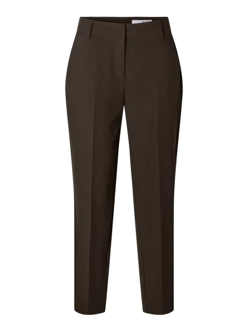 Rita-Ria Cropped Pant Brown