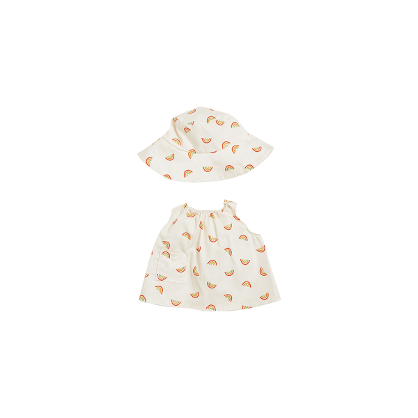 Olli Ella | Dinkum Dolls Cotton Una Rainbow Dress Set