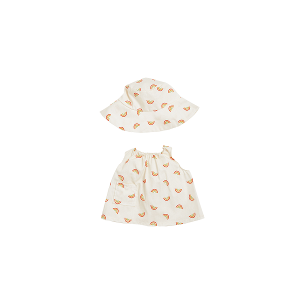 Dinkum Dolls Cotton Una Rainbow Dress Set - Image 1