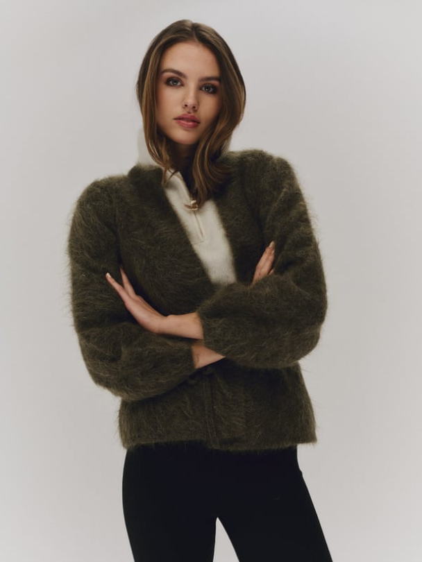 Fredrikke Chunky Cardigan - Image 1