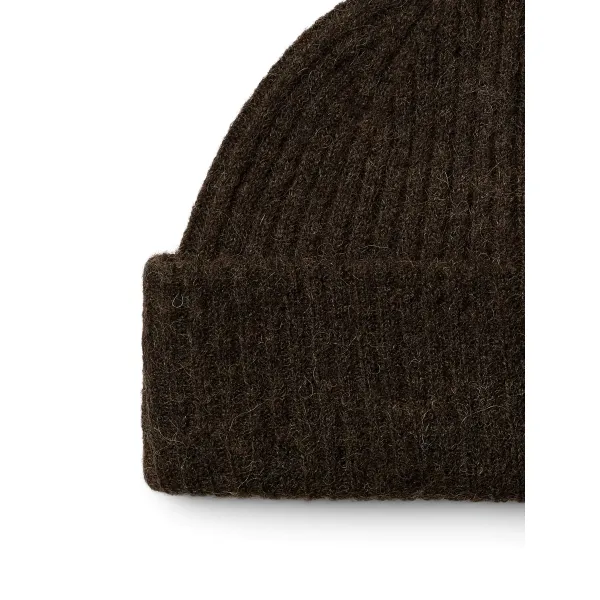 Lulu Knit Beanie Brown