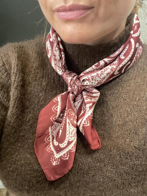 Bandana Poly Vinrød