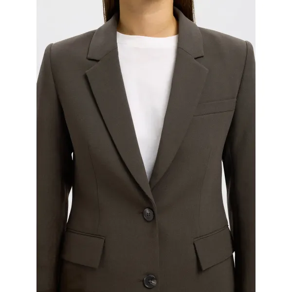 Rita Classic Blazer Brown