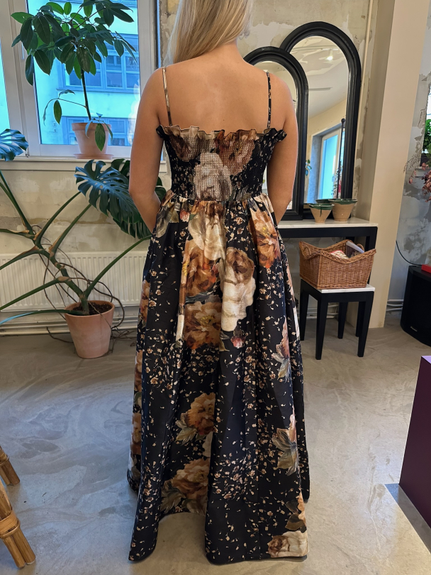 Taffeta Gown - Dark Rose - Image 2