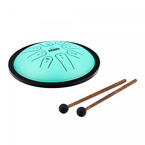 Steel drum Tongue Drum, G Minor, mint green