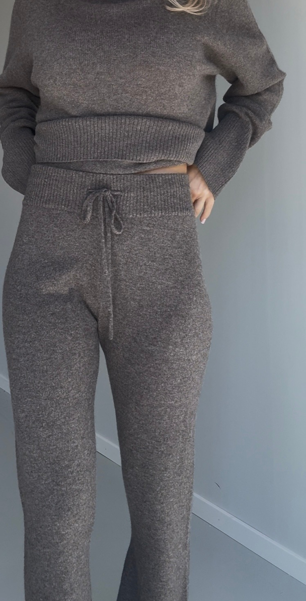 Amuse Lilly bukse kashmir, Choco - Image 1