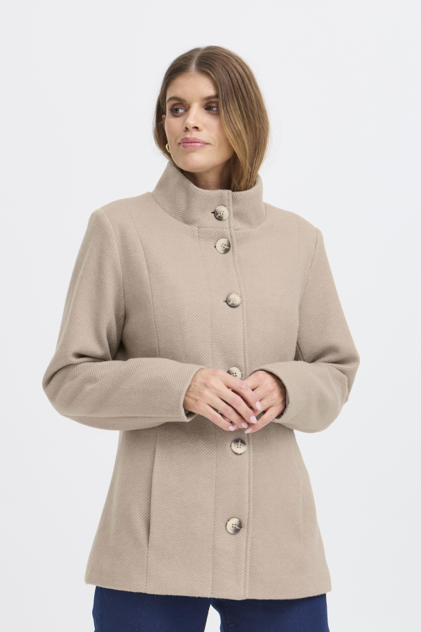 FRevilla Jakke Sand - Image 1