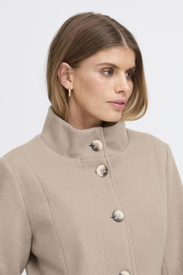 FRevilla Jakke Sand - Image 4