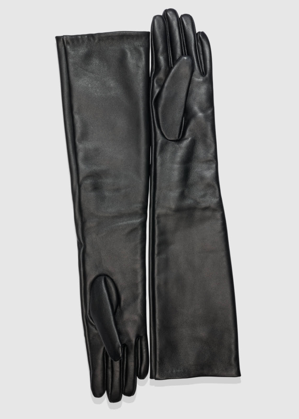 LONG LEATHER GLOVES