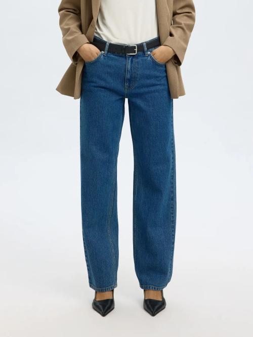 Bea Kori Jeans Straight - Medium Blue 