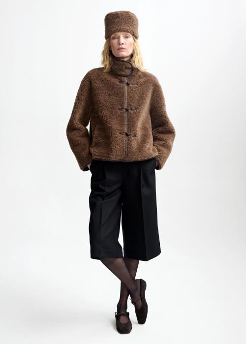 ALESSIA LAMB FUR HAT