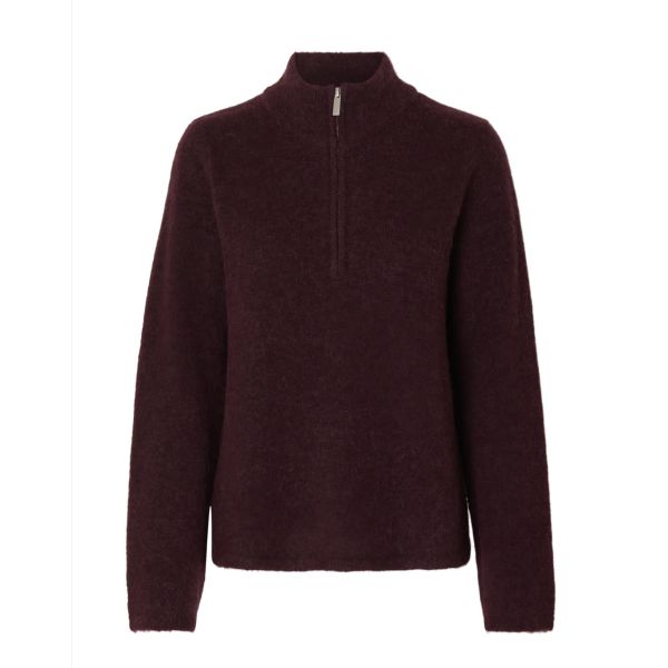 Lulu Knit Half Zip - Fig