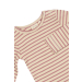 Genser Modal, Nostalgic Rose/off white - Petit Piao