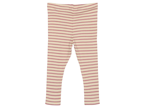 Legging Modal, Nostalgic Rose/off white - Petit Piao