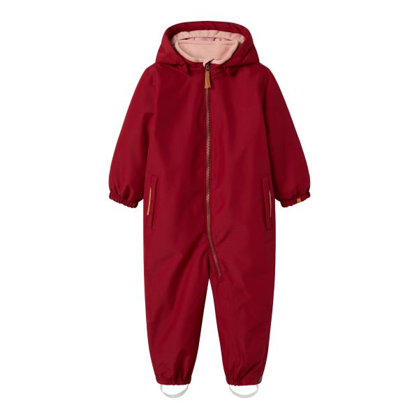 LaSnow Vinterdress, Red Dahlia - Lil' Atelier
