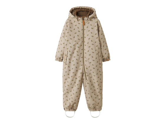 LaSnow Vinterdress, Oxford Tan / Rabbit - Lil' Atelier