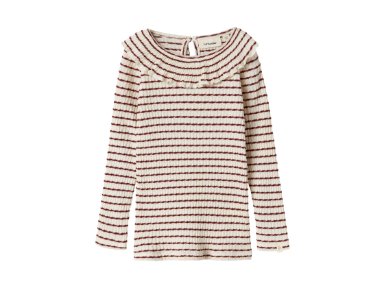 Sophia Slim Top, Hot Chocolate - Lil' Atelier