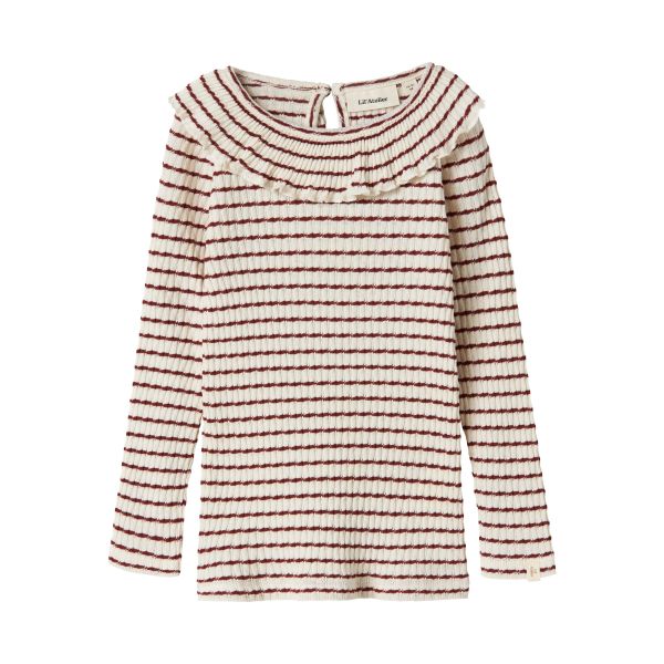 Sophia Slim Top, Hot Chocolate - Lil' Atelier