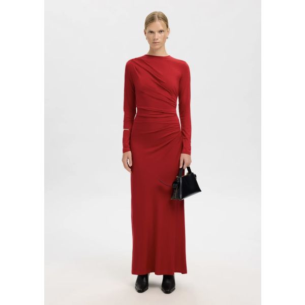 Ilina Dress - Equestrian Red