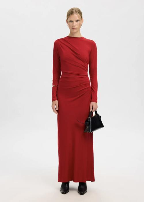Ilina Dress - Equestrian Red