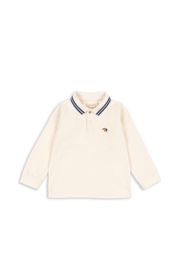 Florian LS Polo - Antique White - Image 1