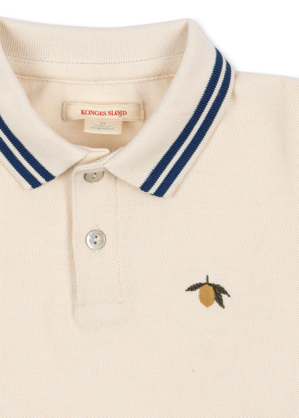 Florian LS Polo - Antique White - Image 3