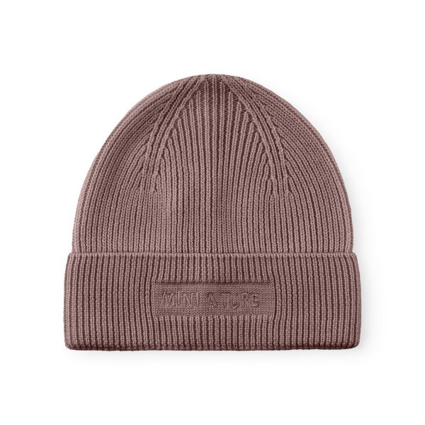 MINI A TURE | MATBOJE Wool Beanie - Peppercorn Plum