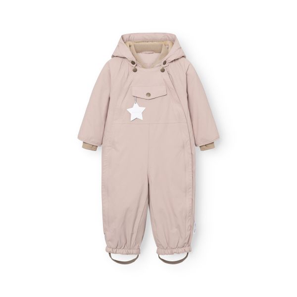 MINI A TURE | MATWISTI Vinterdress Fleece - Cloudy Rose