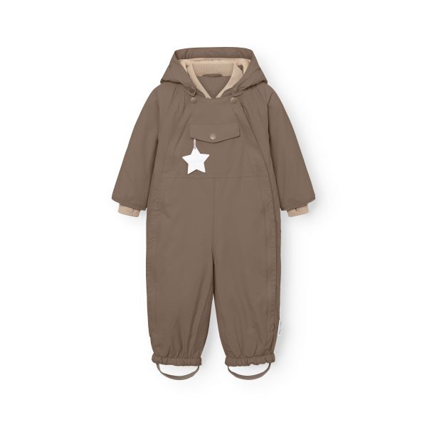 MINI A TURE | MATWISTI Vinterdress Fleece - Morel Grey