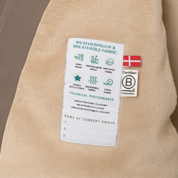 MATWANG Vinterjakke Fur Fleece - Morel Grey - Image 4