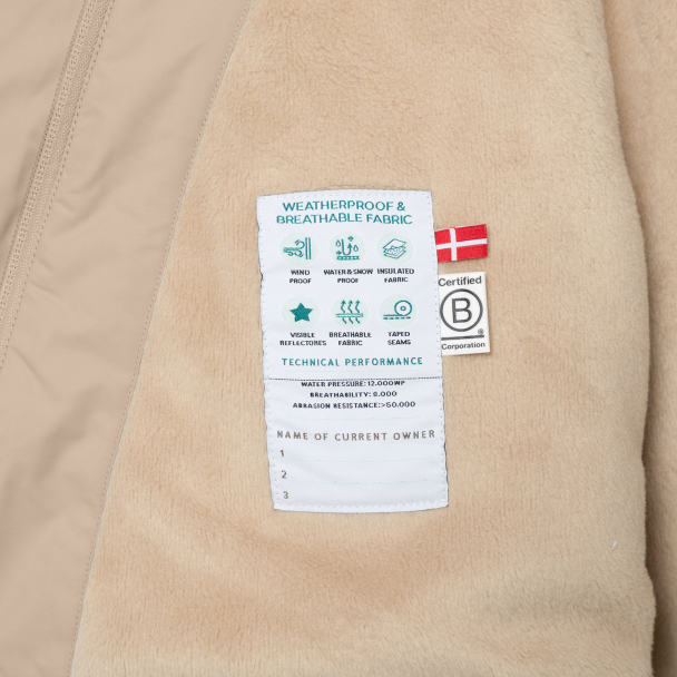 MATWANG Vinterjakke Fleece - Savannah Tan - Image 6