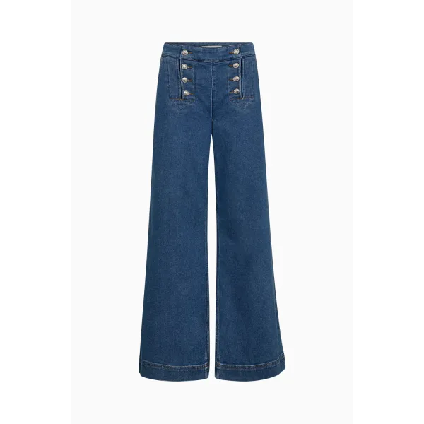 PD-Asta Sailor Jeans Wash Azure Blue             |               PD-Asta Sailor Jeans Wash Azure Blue fra Pieszak