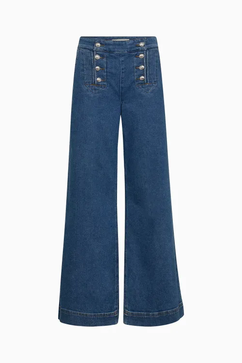 PD-Asta Sailor Jeans Wash Azure Blue             |               PD-Asta Sailor Jeans Wash Azure Blue fra Pieszak