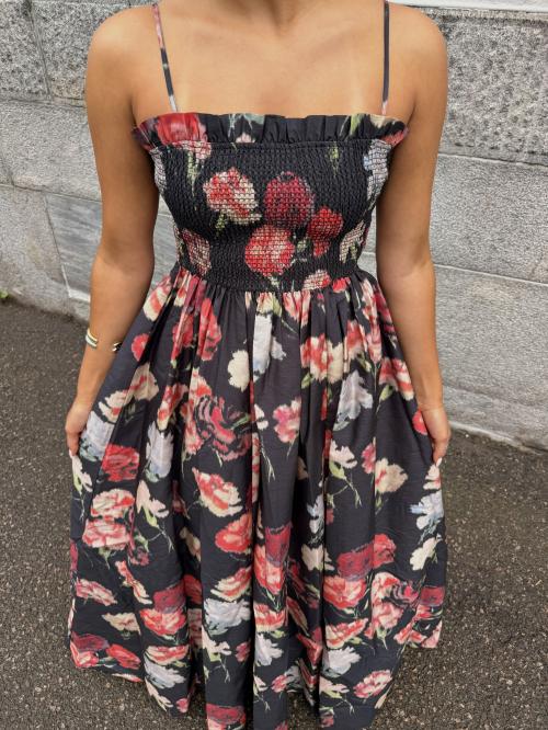 Taffeta Gown -  Poppy