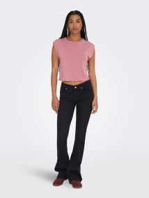 Only Blush low waist flared jeans