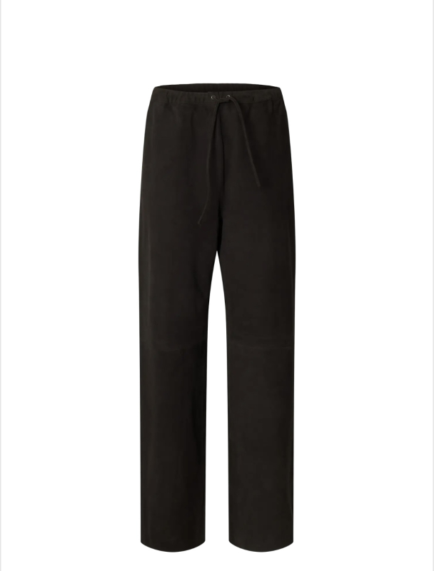 Fia Suede Pants - Espresso  - Image 2