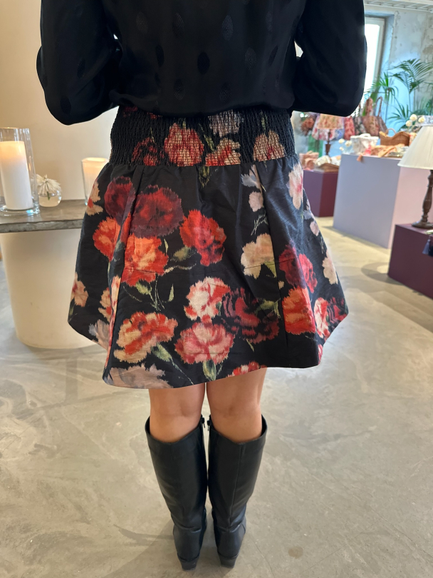 Taffeta Mini Skirt -Poppy  - Image 2
