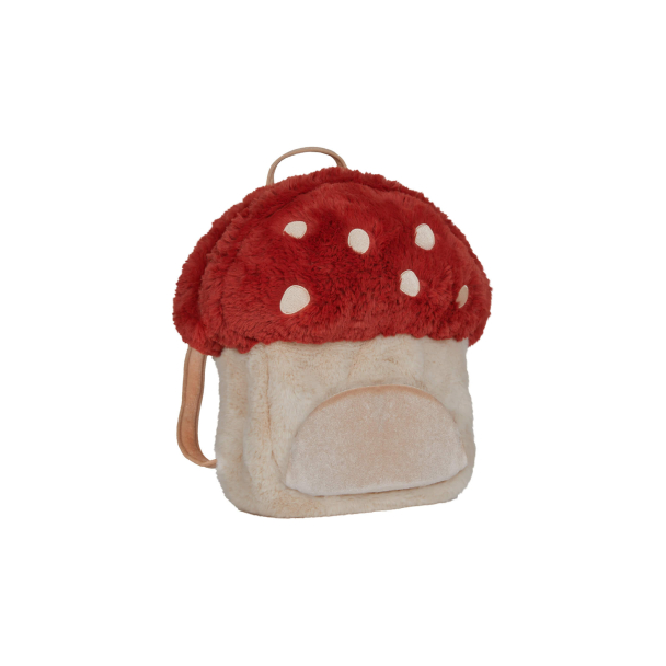 Hopalong Mushroom Backpack - Red - Image 1