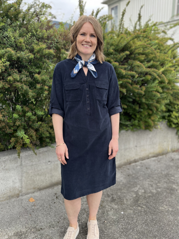 Bessie kjole Ella Cordfløyelskjole - Image 1