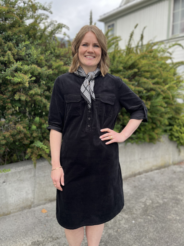 Bessie kjole Ella Cordfløyelskjole - Image 2