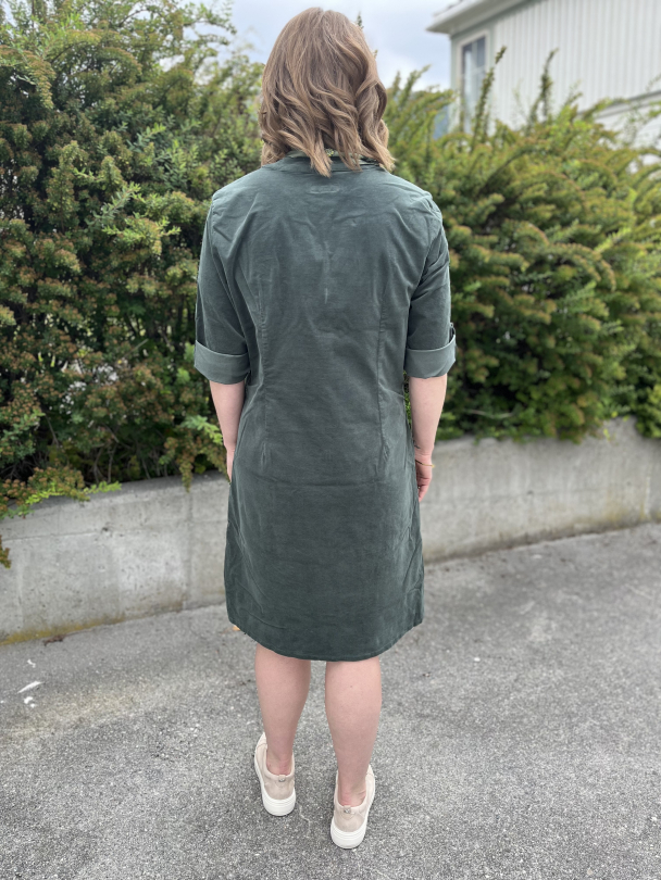 Bessie kjole Ella Cordfløyelskjole - Image 5