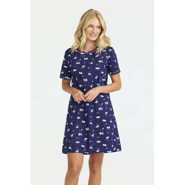 Nattkjole Kortermet Katt ass. - Image 1