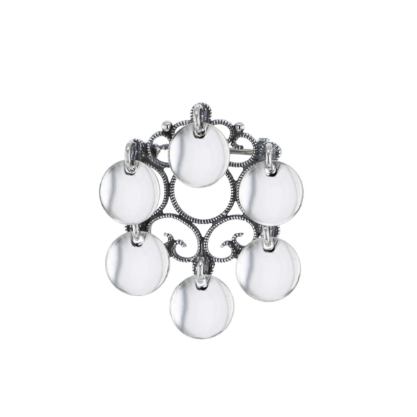 Lita rosesølje med lauv 