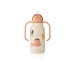 Kimmie Water Bottle 250 ml, Cats and Dogs/Sandy - Liewood