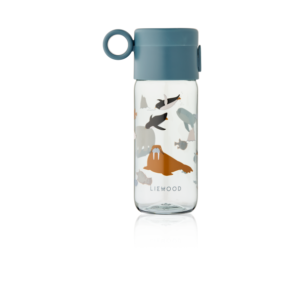 Clemence Tritan Bottle 350 ml, Arctic Sea/Ocean view - Liewood